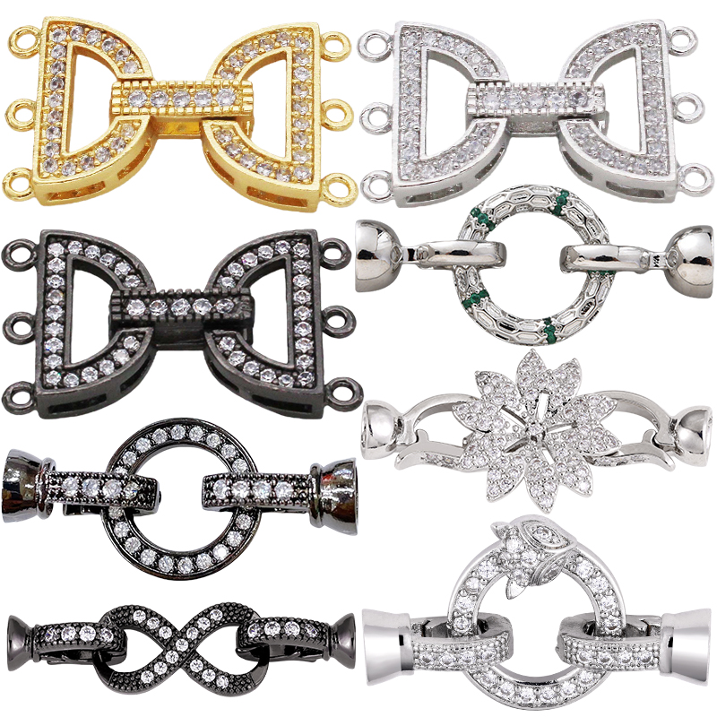 Gold Plated Jewelry - Juya 18K Vergulde Decoratieve Connector Sluiting