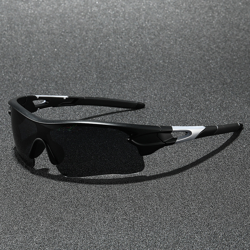 Sunglasses Uv400 - Wraparound sportzonnebril met gepolariseerde glazen, UV400-bescherming,