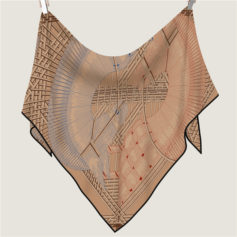 Cashmere Scarf - Driehoeksjaals Winter Warme Sjaals Handgerolde Sjaal