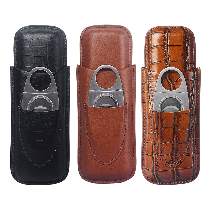 Draagbare sigarenkoker van lee - Premium Cigar Case recensie en prijs