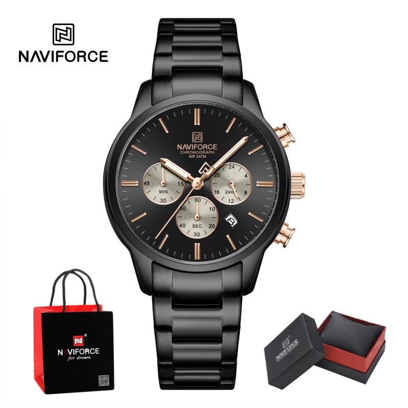 NAVIFORCE Heren Quartz Chronog - Luxury Watch Men recensie en prijs