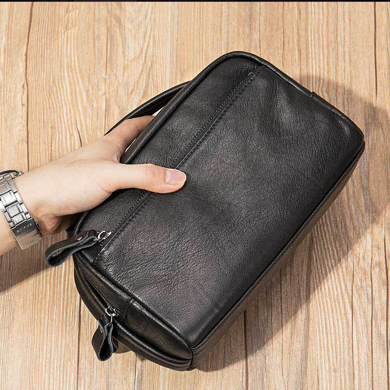 Luufan Mannen Clutch Bag Zacht - Leather Wallet Men recensie en prijs
