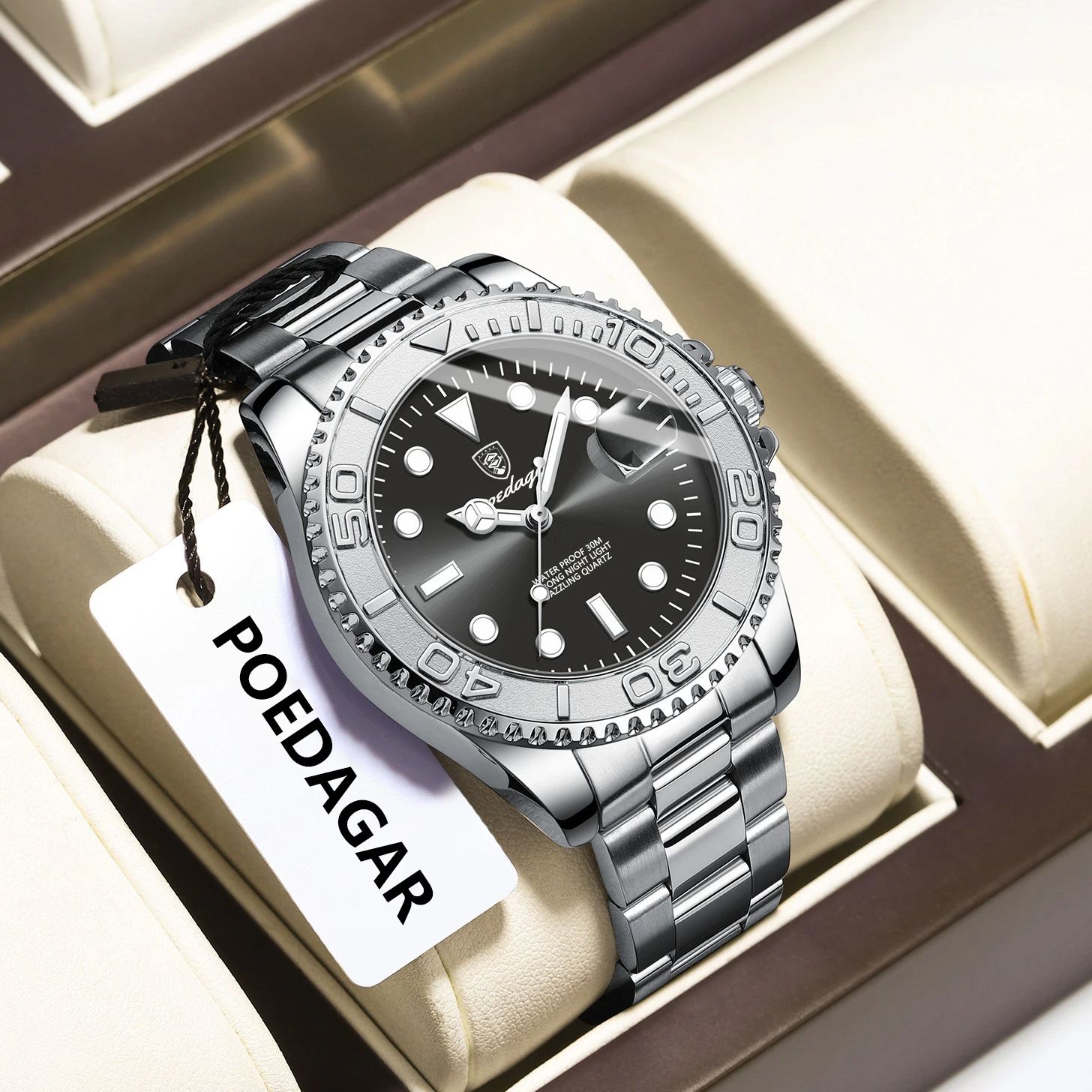 POEDAGAR Trendy Sport Man Horl - Luxury Watch Men recensie en prijs